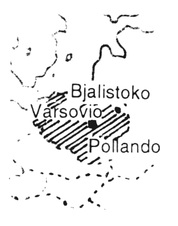 mapo de Pollando: Bjalistoko, Varsovio