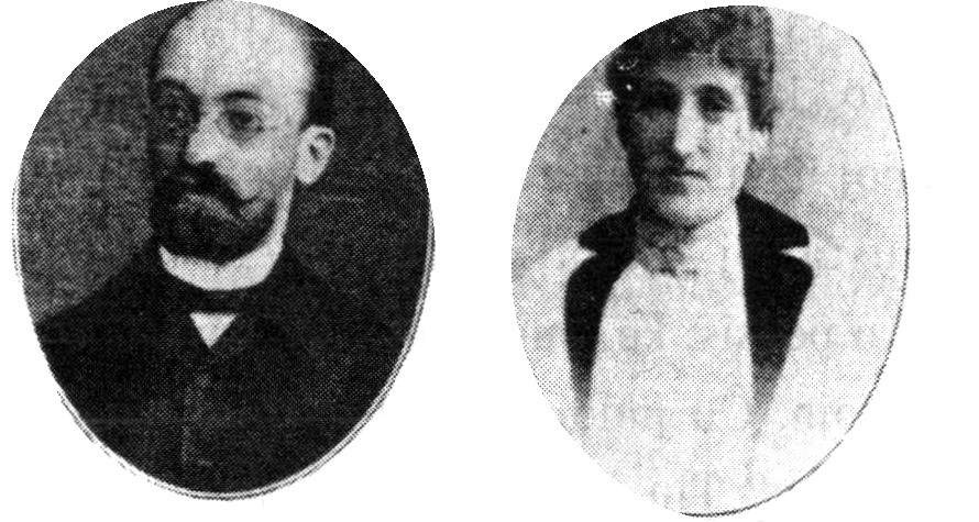 L. L. Zamenhof kaj edzino, 1887