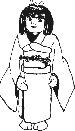 pupo en kimono